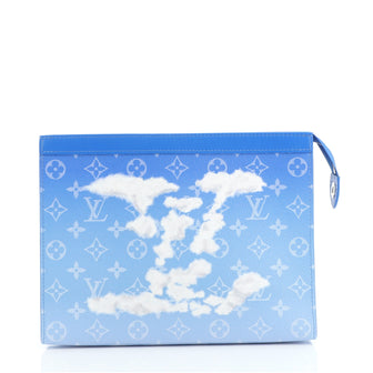 Louis Vuitton Pochette Voyage Limited Edition Monogram Clouds MM