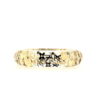 Louis Vuitton Inclusion Bangle Bracelet Resin with Crystals GM
