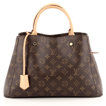 Louis Vuitton Montaigne Handbag Monogram Canvas MM