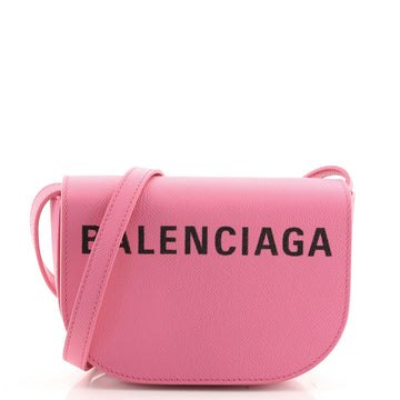 Balenciaga Logo Ville Day Bag Leather XS
