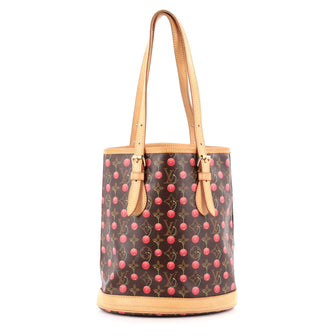 Louis Vuitton Bucket Bag Limited Edition Cerises