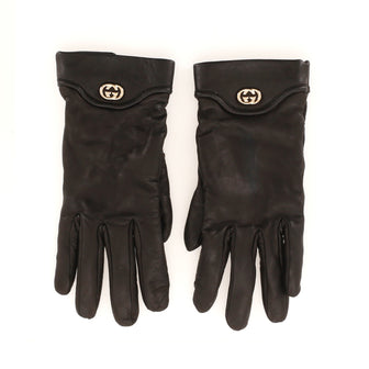 Gucci Interlocking G Gloves Leather