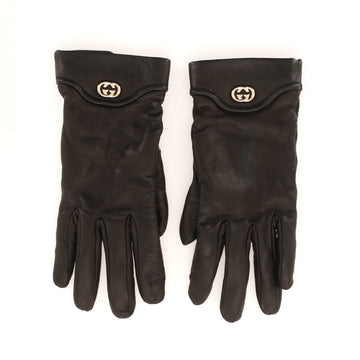 Gucci Interlocking G Gloves Leather