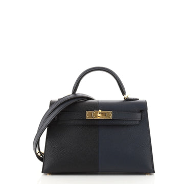 Hermes Casaque Kelly Mini II Bag Epsom 20