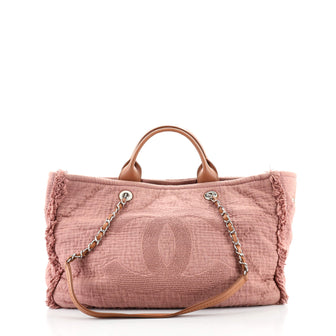 chanel double face tote