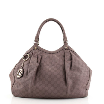 Gucci Sukey Tote Guccissima Leather Large