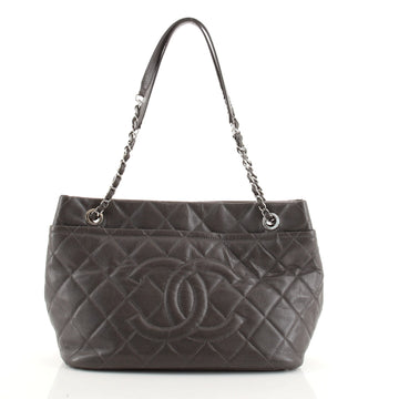 Chanel Timeless CC Soft Tote Quilted Caviar Medium