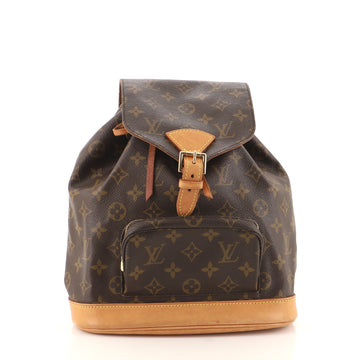 Louis Vuitton Vintage Montsouris Backpack Monogram Canvas PM