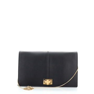 Fendi Turnlock Wallet on Chain Leather