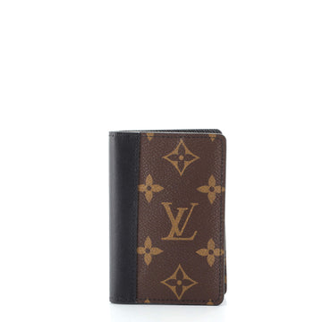 Louis Vuitton Pocket Organizer Macassar Monogram Canvas