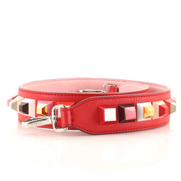 Fendi Kan I Shoulder Strap Studded Leather