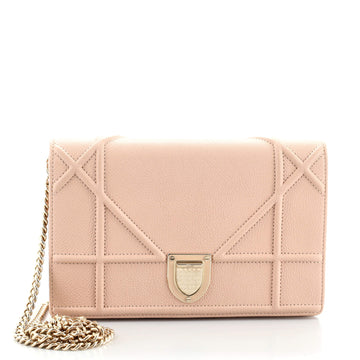 Christian Dior Diorama Wallet on Chain Leather