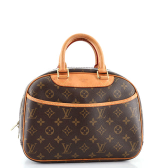 Louis Vuitton Trouville Handbag Monogram Canvas