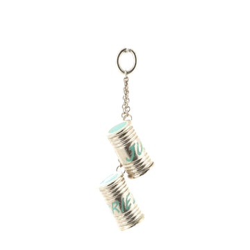 Tiffany & Co. Tin Can Duo Pendant Pendant & Charms Sterling Silver and Enamel