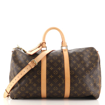 Louis Vuitton Keepall Bandouliere Bag Monogram Canvas 45