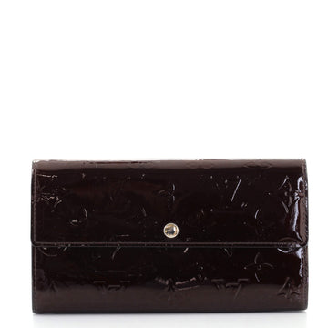 Louis Vuitton Sarah Wallet Monogram Vernis