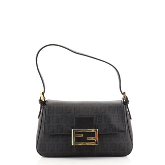 Fendi Mama Forever Bag Zucchino Coated Canvas Mini