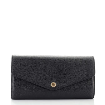 Louis Vuitton Sarah Wallet NM Monogram Empreinte Leather
