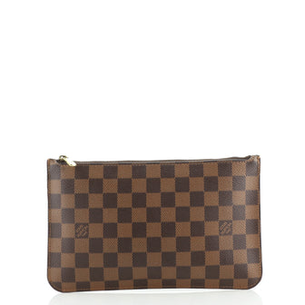 Louis Vuitton Neverfull Pochette Damier Large