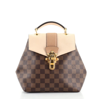 Louis Vuitton Clapton Backpack Damier and Leather