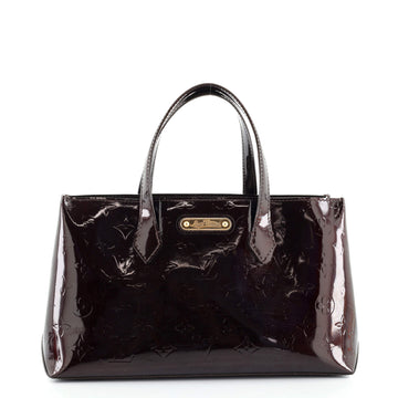 Louis Vuitton Wilshire Handbag Monogram Vernis PM