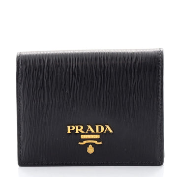 Prada Snap Wallet Vitello Move Compact