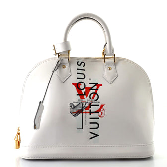 Louis Vuitton Alma Handbag Limited Edition Mars Smooth Epi Leather PM