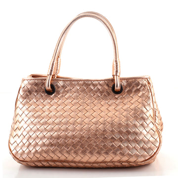 Bottega Veneta Open Shopping Tote Intrecciato Nappa Small