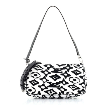 Louis Vuitton Pochette Accessoires NM Limited Edition Urs Fischer Tufted Monogram Canvas