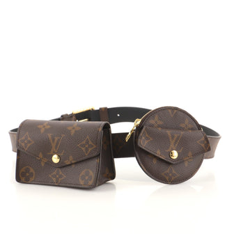 Louis Vuitton Daily Multi Pocket Belt Monogram Canvas Medium