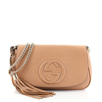 Gucci Soho Chain Crossbody Bag Leather Medium