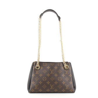 Louis Vuitton Surene Handbag Monogram Canvas with Leather BB