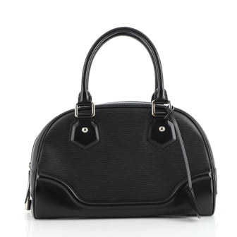 Louis Vuitton Montaigne Bowling Bag Epi Leather PM
