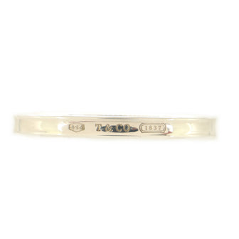 Tiffany & Co. 1837 Bangle Bracelet Sterling Silver 7mm