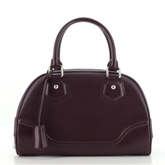 Louis Vuitton Montaigne Bowling Bag Epi Leather PM