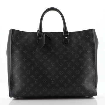 Louis Vuitton Grand Sac Bag Monogram Eclipse Canvas