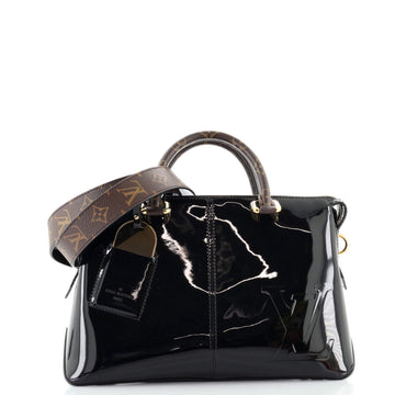 Louis Vuitton Miroir Handbag Vernis with Monogram Canvas