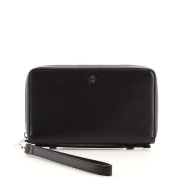 Christian Dior Homme Wristlet Organizer Pouch Leather