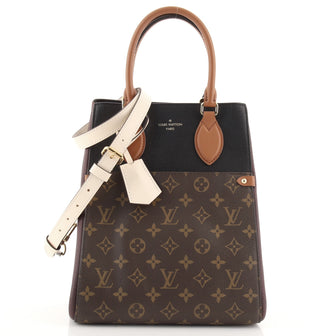 Louis Vuitton Fold Tote Monogram Canvas and Leather MM