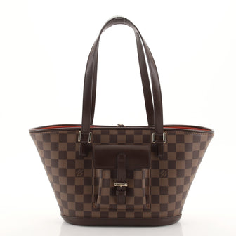 Louis Vuitton Manosque Handbag Damier PM