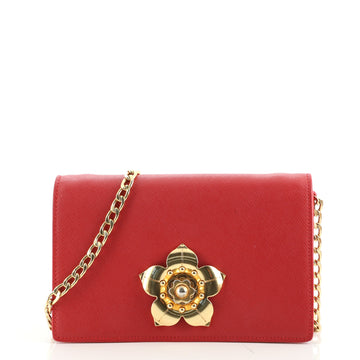 Prada Corolle Chain Bag Saffiano with Metal