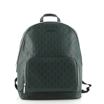 Gucci Signature Pocket Backpack Guccissima Leather Large