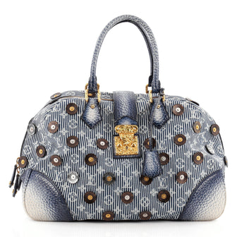 Louis Vuitton Polka Dot Bowly Denim