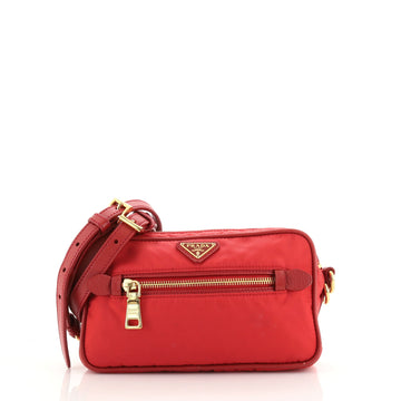 Prada Front Pocket Camera Bag Tessuto Small