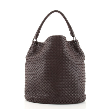 Bottega Veneta Bucket Hobo Intrecciato Nappa Large