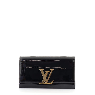 Louis Vuitton Louise Clutch Patent Long