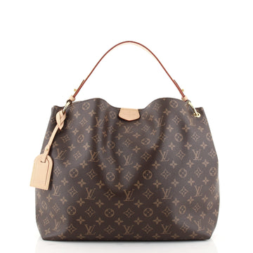 Louis Vuitton Graceful Handbag Monogram Canvas MM