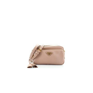 Prada Front Pocket Crossbody Bag Saffiano Leather Small