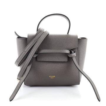 Celine Belt Bag Textured Leather Pico