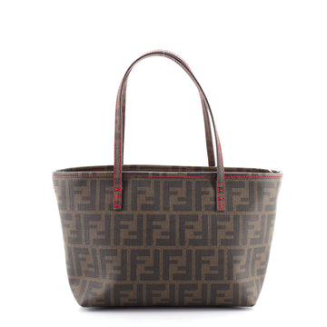 Fendi Roll Tote Zucca Coated Canvas Small